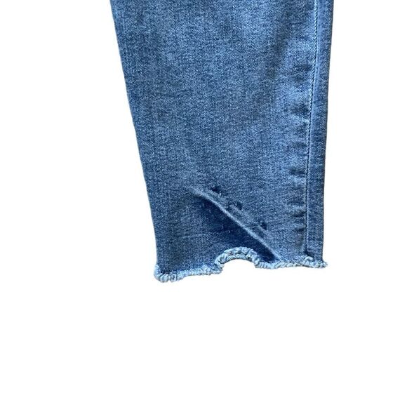 GOOD AMERICAN Good Legs Frayed Waistband Jeans Size 6 - Picture 4 of 10